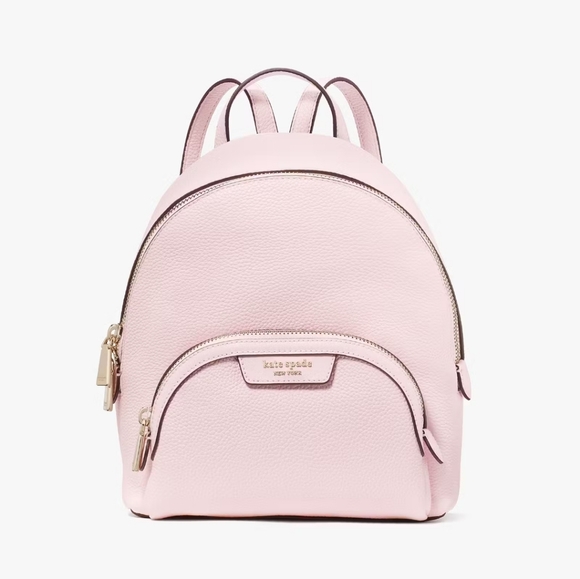 kate spade Handbags - Kate Spade Pink Backpack With Bow Keychain